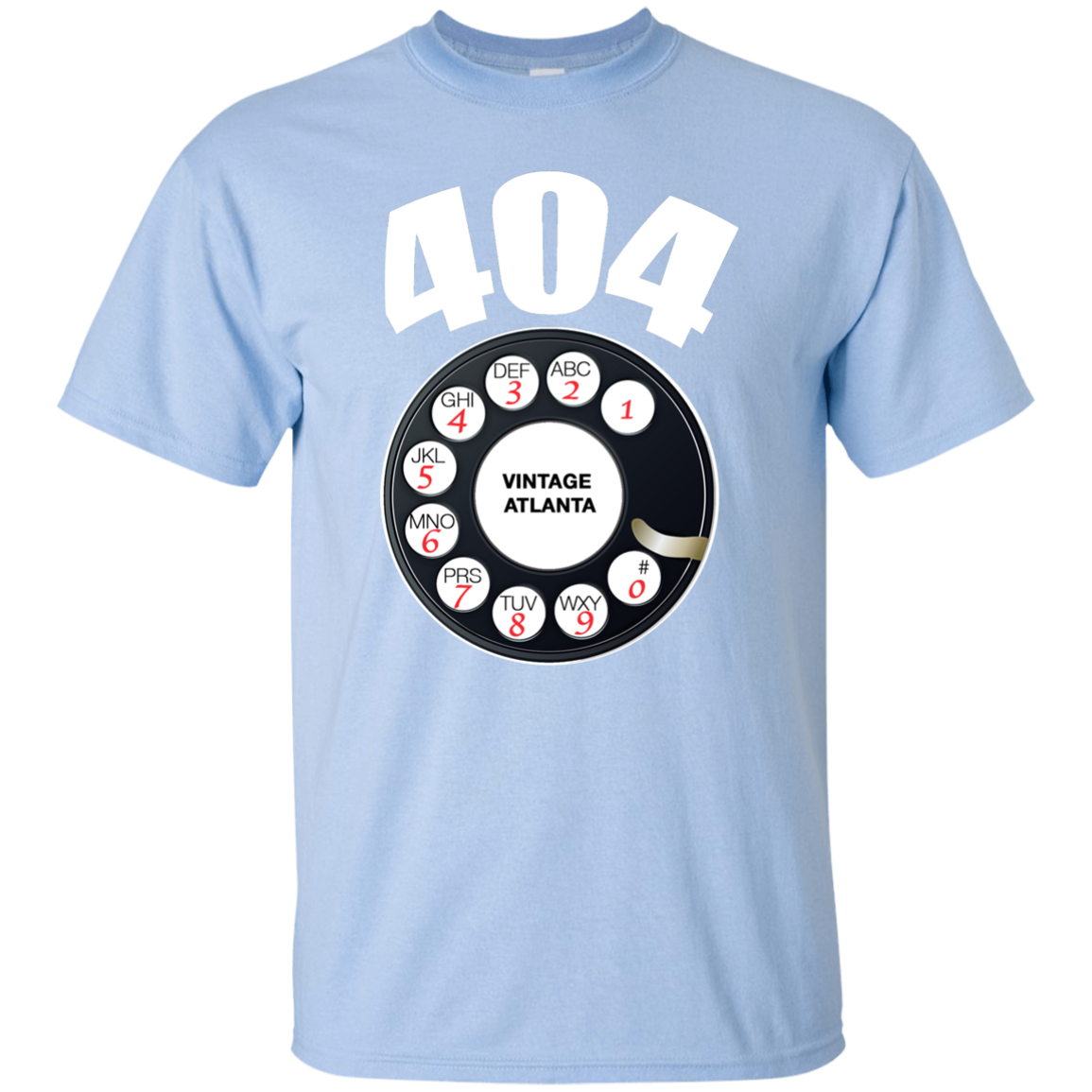 VINTAGE ATLANTA (404) T-Shirt – Rhyme Life Apparel