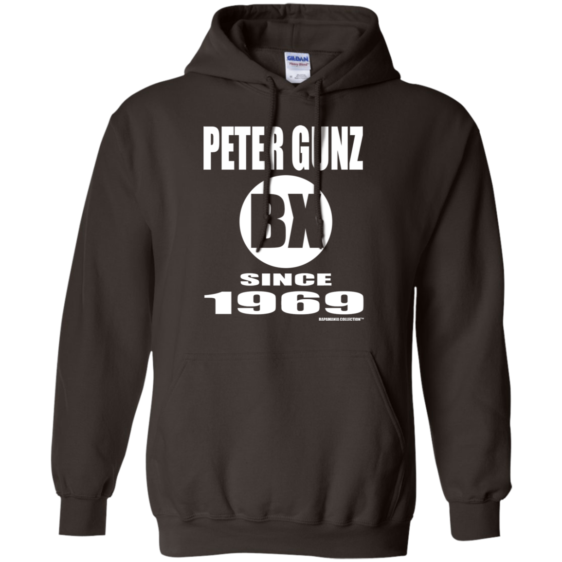 PETER GUNZ BX SINCE 1969 (Rapamania Collection) Hoodie 8 oz