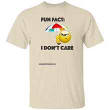 Fun Fact: I Don't Care T-Shirt