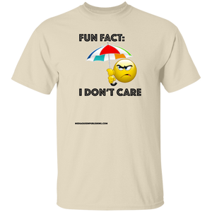 Fun Fact: I Don't Care T-Shirt