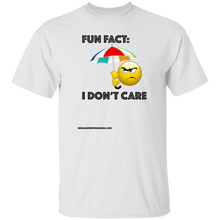 Fun Fact: I Don't Care T-Shirt