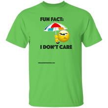 Fun Fact: I Don't Care T-Shirt