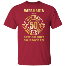 RAPAMANIA Presents HIP HOP 50 (SPIT OR QUIT 50 EMCEES) T-Shirt