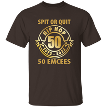 Hip Hop 50 (Spit or quit 50 Emcees) T-Shirt
