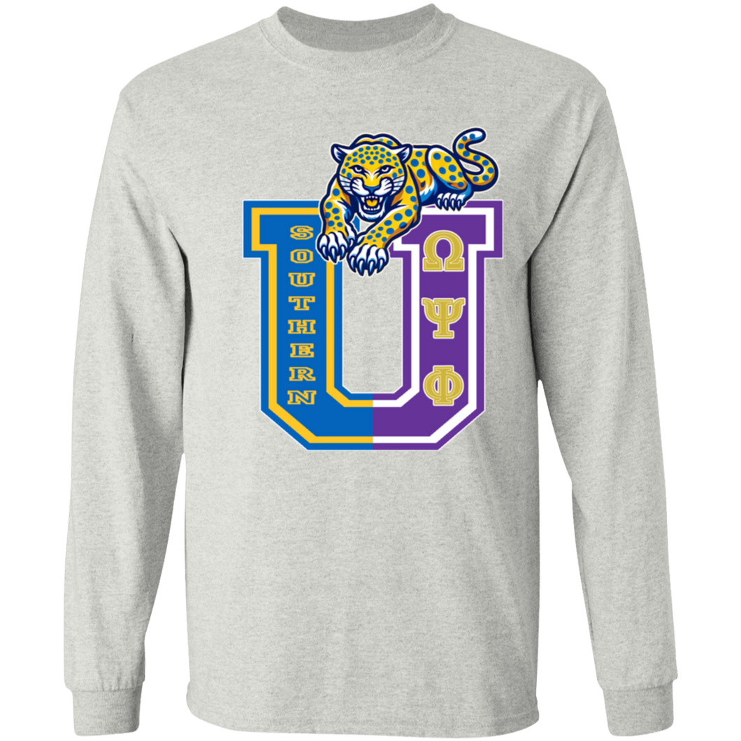Southern U (Omega Psi Phi) LS T-Shirt