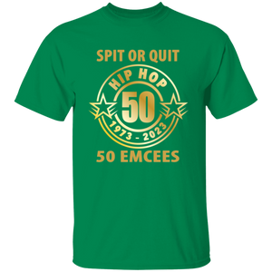 Hip Hop 50 (Spit or quit 50 Emcees) T-Shirt