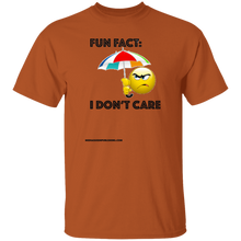 Fun Fact: I Don't Care T-Shirt