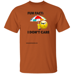 Fun Fact: I Don't Care T-Shirt
