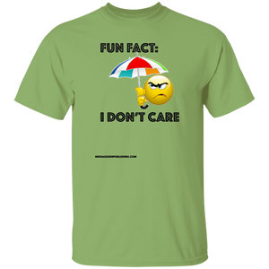 Fun Fact: I Don't Care T-Shirt