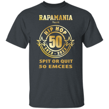 RAPAMANIA Presents HIP HOP 50 (SPIT OR QUIT 50 EMCEES) T-Shirt