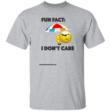 Fun Fact: I Don't Care T-Shirt