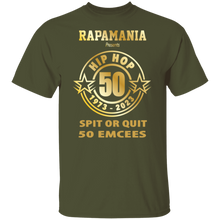 RAPAMANIA Presents HIP HOP 50 (SPIT OR QUIT 50 EMCEES) T-Shirt