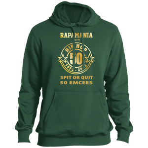 RAPAMANIA Presents Hip Hop 50 (SPIT OR QUIT 50 EMCEES) Pullover Hoodie