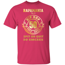 RAPAMANIA Presents HIP HOP 50 (SPIT OR QUIT 50 EMCEES) T-Shirt