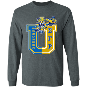 Southern U (Sigma Gamma Rho) LS T-Shirt 5.3 oz.