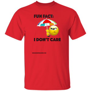 Fun Fact: I Don't Care T-Shirt