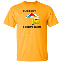Fun Fact: I Don't Care T-Shirt