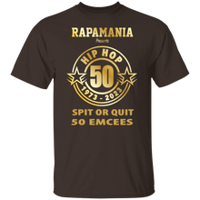 RAPAMANIA Presents HIP HOP 50 (SPIT OR QUIT 50 EMCEES) T-Shirt