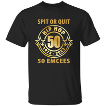 Hip Hop 50 (Spit or quit 50 Emcees) T-Shirt