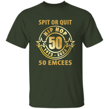 Hip Hop 50 (Spit or quit 50 Emcees) T-Shirt