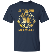 Hip Hop 50 (Spit or quit 50 Emcees) T-Shirt