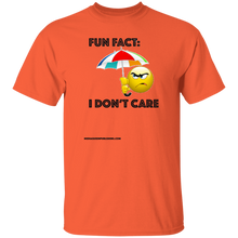 Fun Fact: I Don't Care T-Shirt