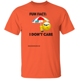 Fun Fact: I Don't Care T-Shirt