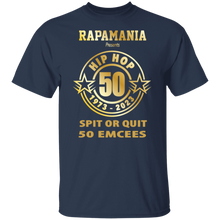 RAPAMANIA Presents HIP HOP 50 (SPIT OR QUIT 50 EMCEES) T-Shirt