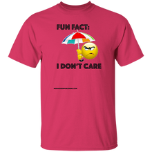Fun Fact: I Don't Care T-Shirt