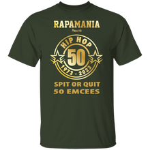 RAPAMANIA Presents HIP HOP 50 (SPIT OR QUIT 50 EMCEES) T-Shirt