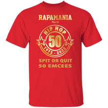 RAPAMANIA Presents HIP HOP 50 (SPIT OR QUIT 50 EMCEES) T-Shirt