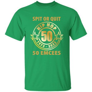 Hip Hop 50 (Spit or quit 50 Emcees) T-Shirt