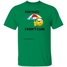 Fun Fact: I Don't Care T-Shirt