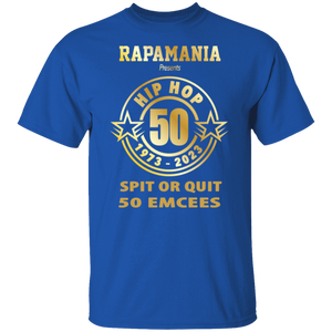 RAPAMANIA Presents HIP HOP 50 (SPIT OR QUIT 50 EMCEES) T-Shirt