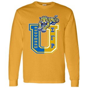 Southern U (Sigma Gamma Rho) LS T-Shirt 5.3 oz.