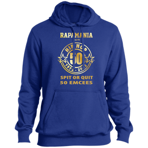 RAPAMANIA Presents Hip Hop 50 (SPIT OR QUIT 50 EMCEES) Pullover Hoodie