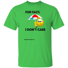 Fun Fact: I Don't Care T-Shirt