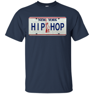 NEW YORK HIP HOP LICENSE PLATE VINTAGE T-Shirt
