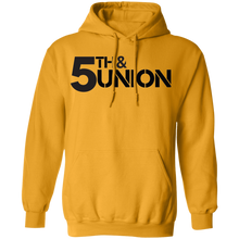 EDO. G (5th & Union) black letters Hoodie 8 oz.