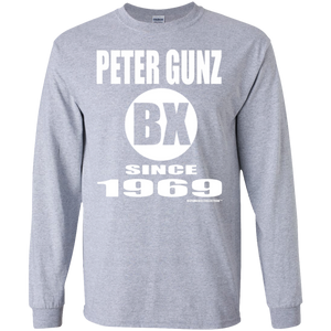PETER GUNZ BX SINCE 1969 (Rapamania Collection) Long sleeve T-Shirt
