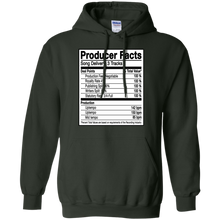PRODUCER FACTS Pullover Hoodie 8 oz.