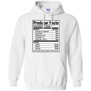 PRODUCER FACTS Pullover Hoodie 8 oz.