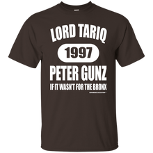 LORD TARIQ PETER GUNZ "IF IT WASN'T FOR THE BRONX" (Rapamania Collection)T-Shirt