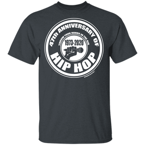 47th ANNIVERSARY OF HIP HOP (Rapamania Collection). T-Shirt