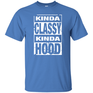 KINDA CLASSY KINDA HOOD (distressed) T-Shirt