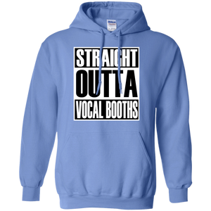 STRAIGHT OUTTA VOCAL BOOTHS Pullover Hoodie 8 oz.