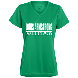 Louis Armstrong Corona NY  Ladies' Wicking T-Shirt