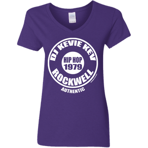 DJ KEVIE KEV ROCKWELL (Rapamania Collection) V-Neck T-Shirt