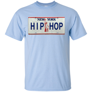 NEW YORK HIP HOP LICENSE PLATE VINTAGE T-Shirt