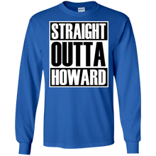 STRAIGHT OUTTA HOWARD Long sleeve T-Shirt